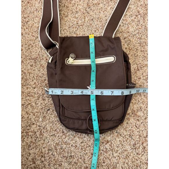 Sherpani Crossbody bag/purse, Lots of pockets! Brown Canvas - Picture 6 of 12